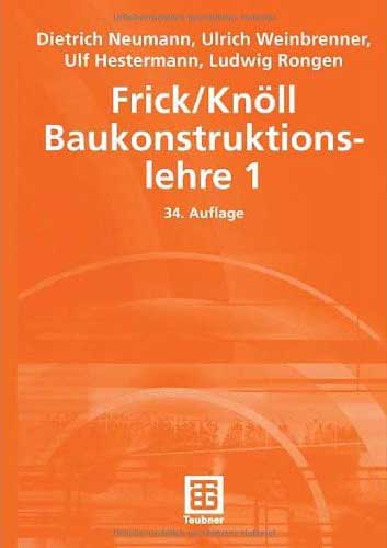 Frick/Knöll Baukonstruktionslehre